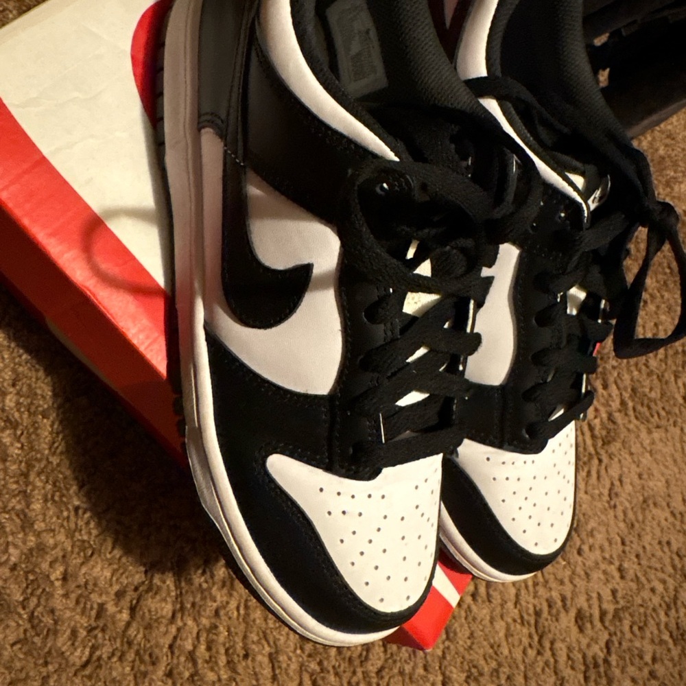 Nike Kids Black and White Sneakers